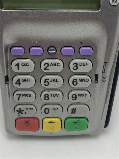 Verifone vx 805 keypad